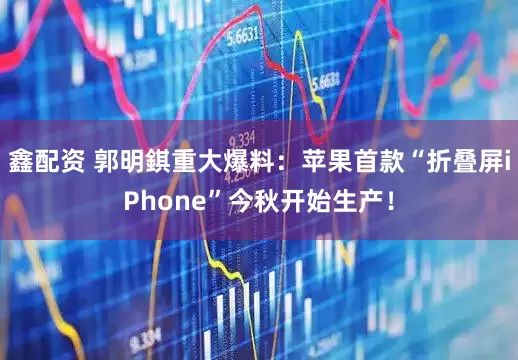 鑫配资 郭明錤重大爆料：苹果首款“折叠屏iPhone”今秋开始生产！